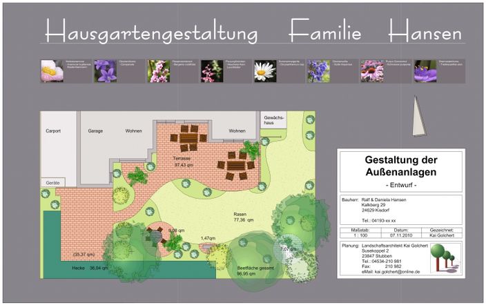 Beispielarbeit von Ahrensburger Baumschulen GmbH - veröffentlicht auf Gartenbau.org