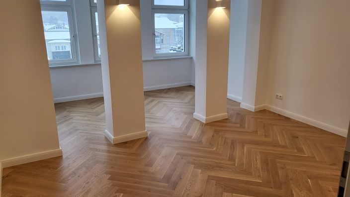 Beispielarbeit von Parkett-Fußboden und Fliesenleger - veröffentlicht auf Bodenleger.net