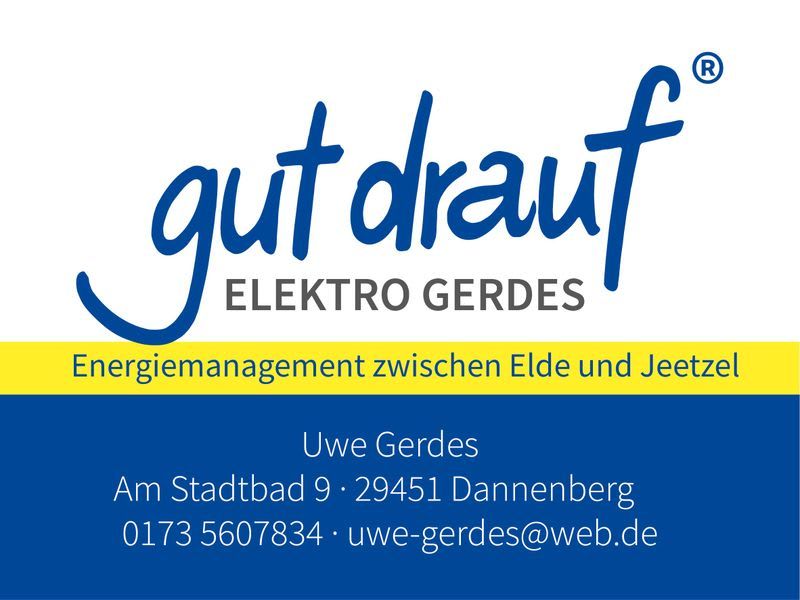 Logo der Firma Elektro Gerdes aus Dannenberg auf dem Branchenportal Elektriker.org
