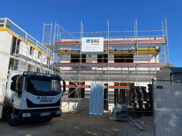 Beispielarbeit von BAG Gerüstbau GmbH - veröffentlicht auf Geruestbau.org